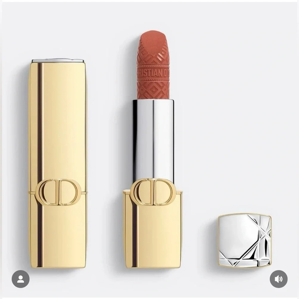 Dior Rouge Dior Velvet Lipstick in Shade 100 Nude Look